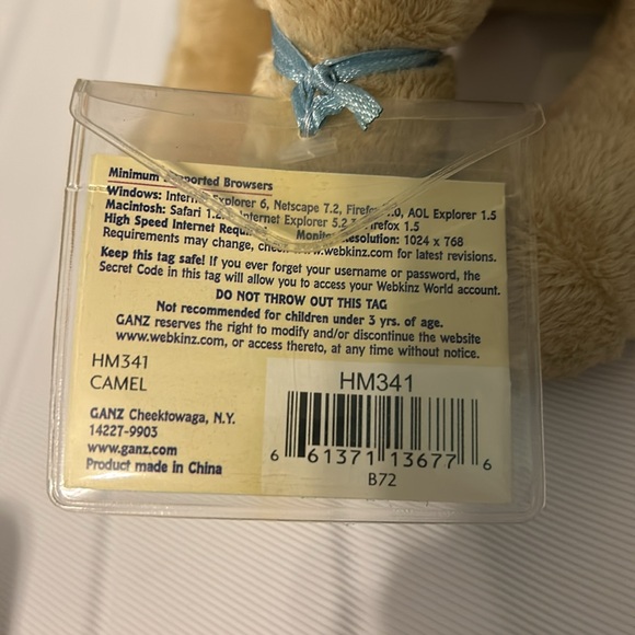 Webkinz Camel - Sealed, Unused Code Included - Picture 3 of 7